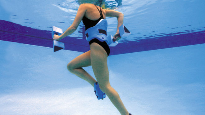 Discover the fitness benefits of aqua jogging.