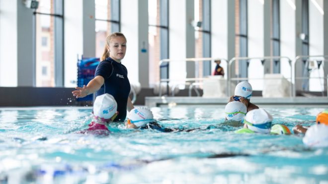 Becoming a swimming teacher in the UK