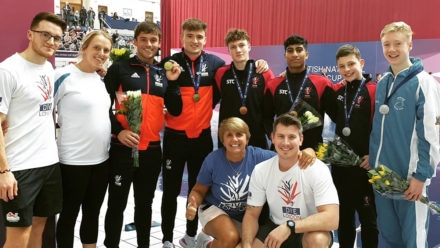 Tom Daley wins gold on return to action at British National Diving Cup