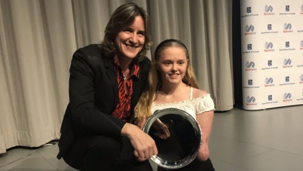 Para-swimmer Ellie Challis ‘shocked’ to win SportsAid’s One-to-Watch award