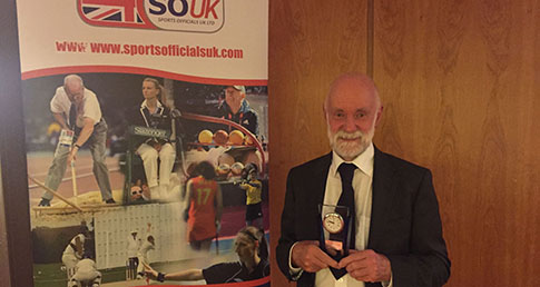 Frank Clewlow honoured at national SOUK Awards