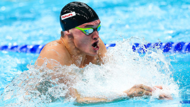 James Wilby on song with sub minute 100m Breast