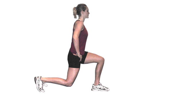 Single Leg Forwards Lunges