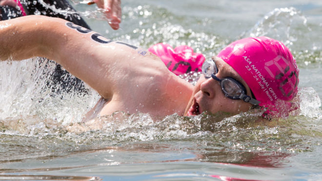 Improve your breathing in open water swimming