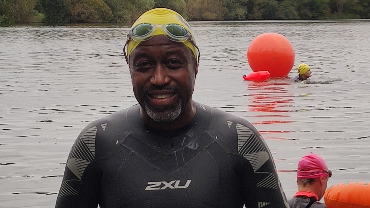 Mark aims to dispel misconceptions by sharing his ‘liberating’ open water journey