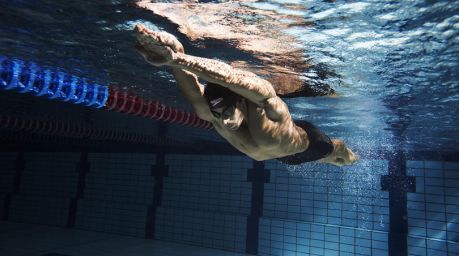 Mastering the breaststroke screw kick