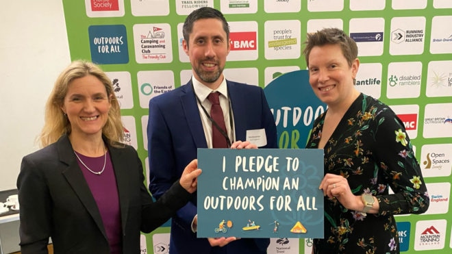 Swim England joins coalition to support Outdoors For All manifesto