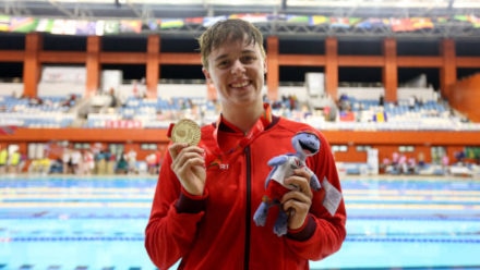 Record-breaker Sienna leads golden hat-trick for Team England at Trinbago 2023