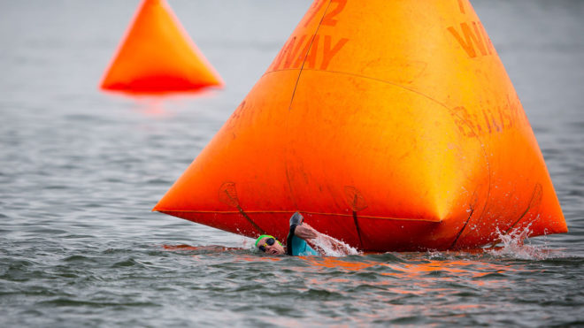 Tips for turning around open water buoys