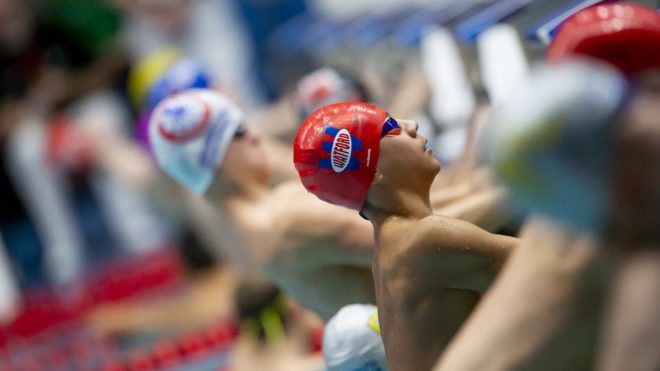 Swimmer development with England Talent Swimming