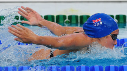 Butterfly stroke technique