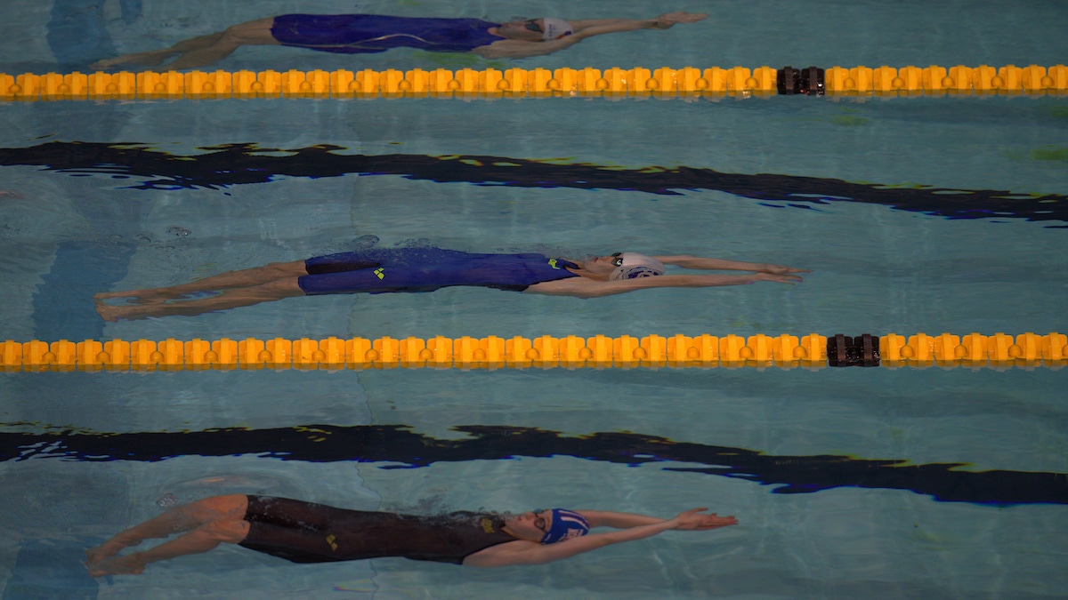 Womens backstroke at Swim England National Summer Meet 2018