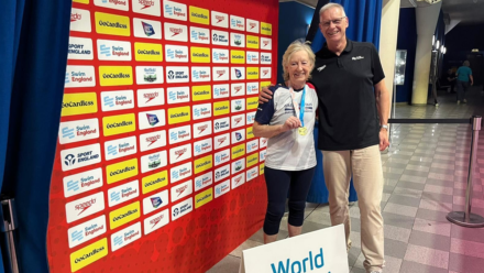 Spencer Swim Team superstar Diane Ford steals the show with new world record