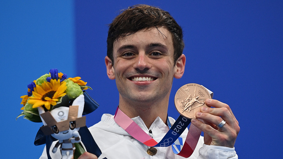 Tom Daley makes history after adding a bronze medal to his glistening gold